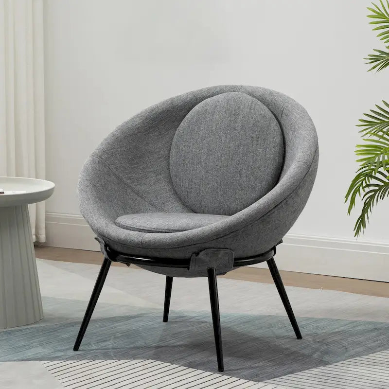 Poltrona accent a forma di ciotola