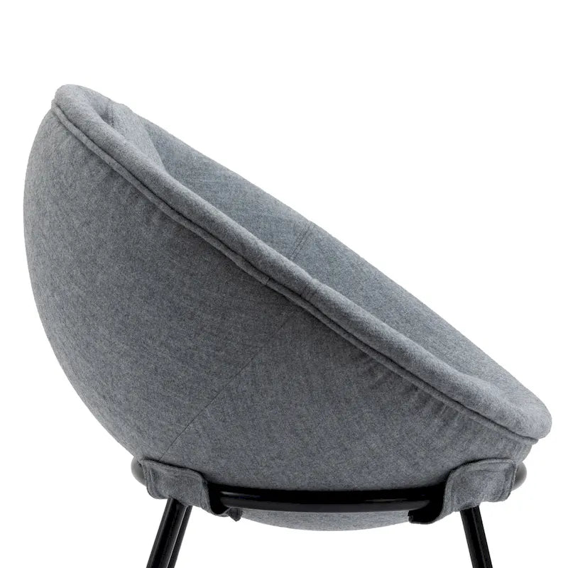 Poltrona accent a forma di ciotola