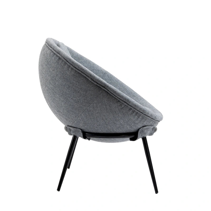 Poltrona accent a forma di ciotola