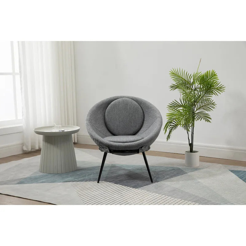 Poltrona accent a forma di ciotola