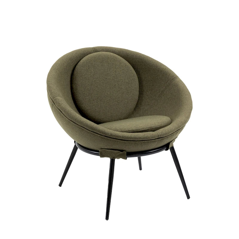 Poltrona accent a forma di ciotola
