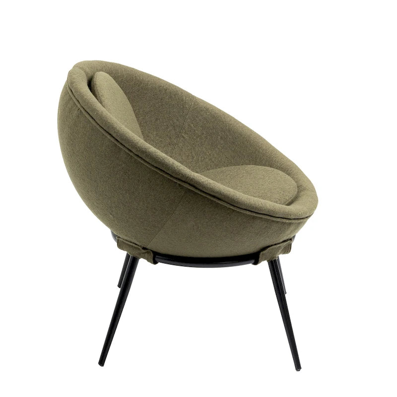Poltrona accent a forma di ciotola