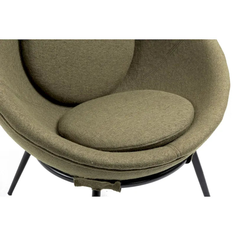 Poltrona accent a forma di ciotola