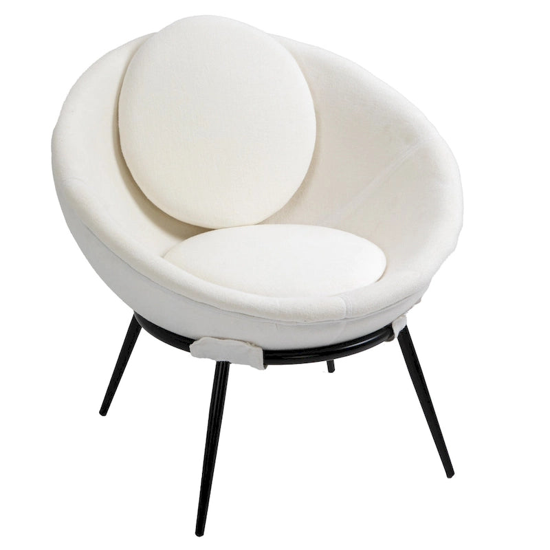 Poltrona accent a forma di ciotola