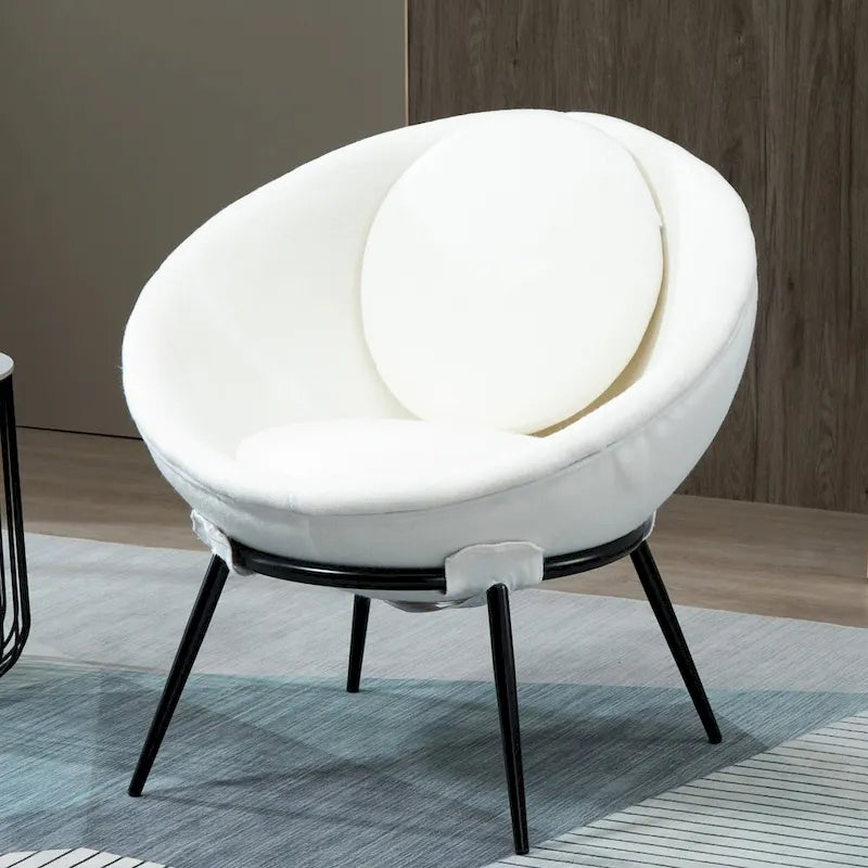 Poltrona accent a forma di ciotola