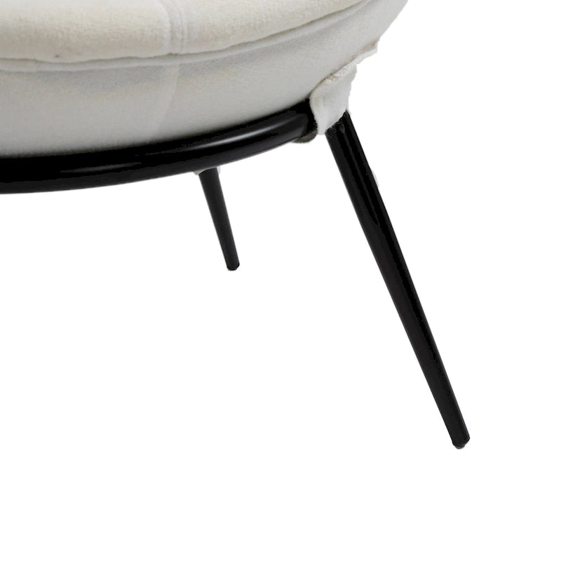 Poltrona accent a forma di ciotola