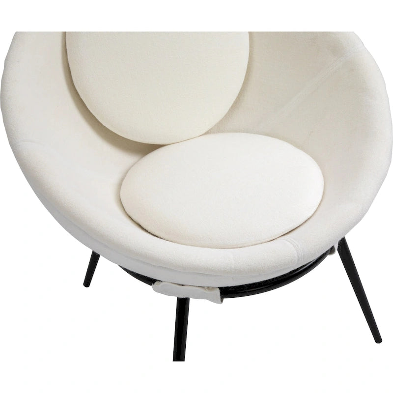 Poltrona accent a forma di ciotola