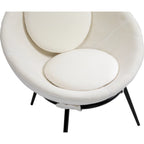 Poltrona accent a forma di ciotola