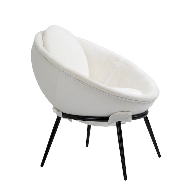 Poltrona accent a forma di ciotola