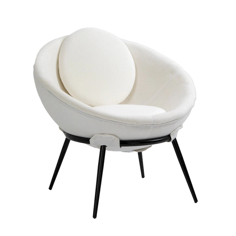 Poltrona accent a forma di ciotola