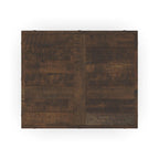 Tavolino Carpenter Brown in Legno Massello di Acacia
