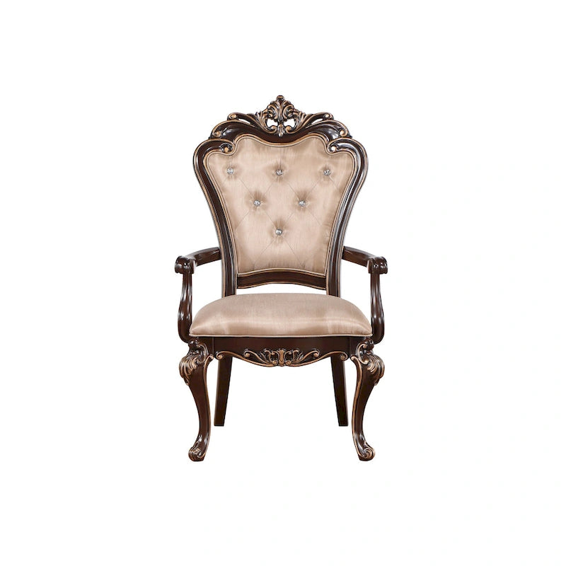 Set di 2 sedie da pranzo con braccioli Cherry