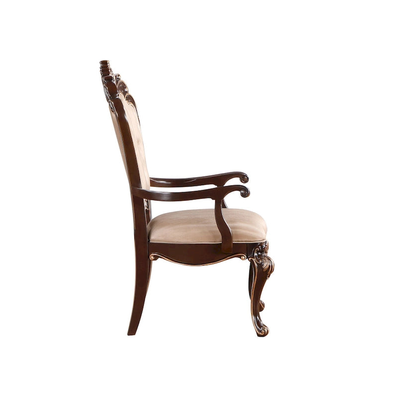 Set di 2 sedie da pranzo con braccioli Cherry