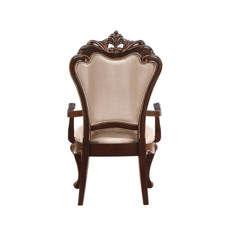 Set di 2 sedie da pranzo con braccioli Cherry