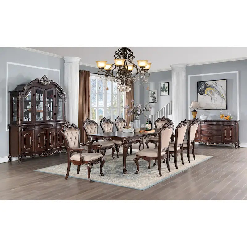 Set di 2 sedie da pranzo con braccioli Cherry