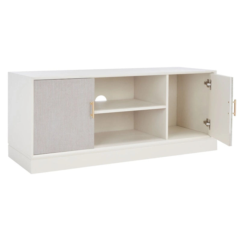 Mobile porta TV a 2 ante e 1 ripiano 119 cm L x 41 cm P x 51 cm H
