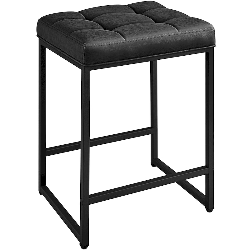 Sgabelli da Bar Moderni Rivestiti per Isola Cucina, Set da 2