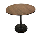 Tavolo da pranzo rotondo da 31,5" con piano in MDF e base a piedistallo