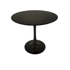 Tavolo da pranzo rotondo da 31,5" con piano in MDF e base a piedistallo