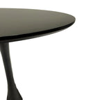 Tavolo da pranzo rotondo da 31,5" con piano in MDF e base a piedistallo