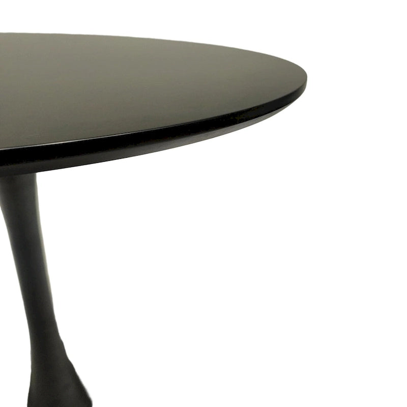 Tavolo da pranzo rotondo da 31,5" con piano in MDF e base a piedistallo
