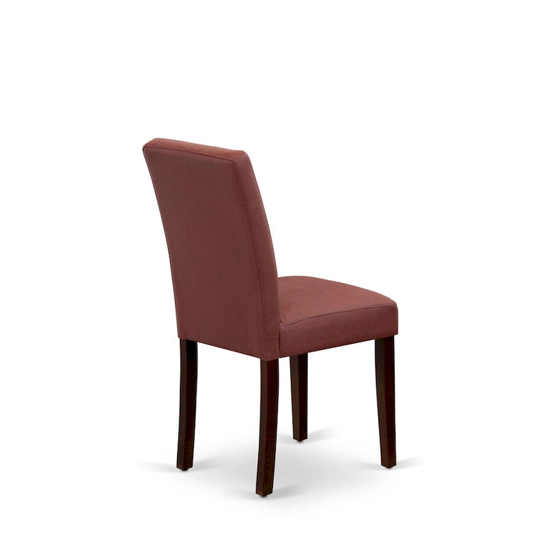 Sedie da pranzo Parson, set da 2 – Imbottite con bottoni, disponibili in diversi colori
