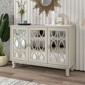 Credenza a buffet a specchio a 3 ante