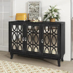Credenza a buffet a specchio a 3 ante