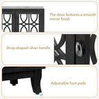 Credenza a buffet a specchio a 3 ante