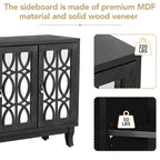 Credenza a buffet a specchio a 3 ante