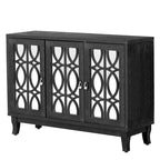 Credenza a buffet a specchio a 3 ante