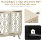 Credenza a buffet a specchio a 3 ante