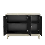 Credenza a buffet a specchio a 3 ante
