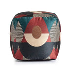 Jani Martinique 18 x 18 x 18 Square Indoor/Outdoor Pouf Ottoman