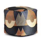 Pouf poggiapiedi quadrato da interni/esterni 18 x 18 x 18