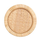 Tavolino portabevande in rattan - 9x9x22